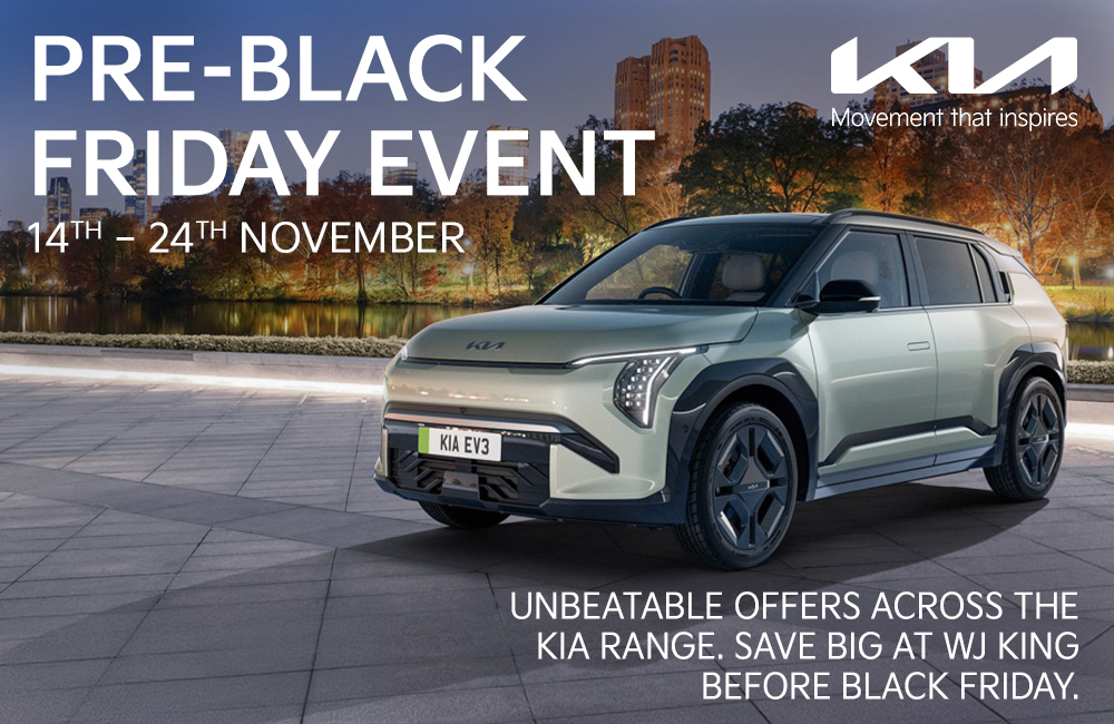 Kia Pre Black Friday Event 1000x650px